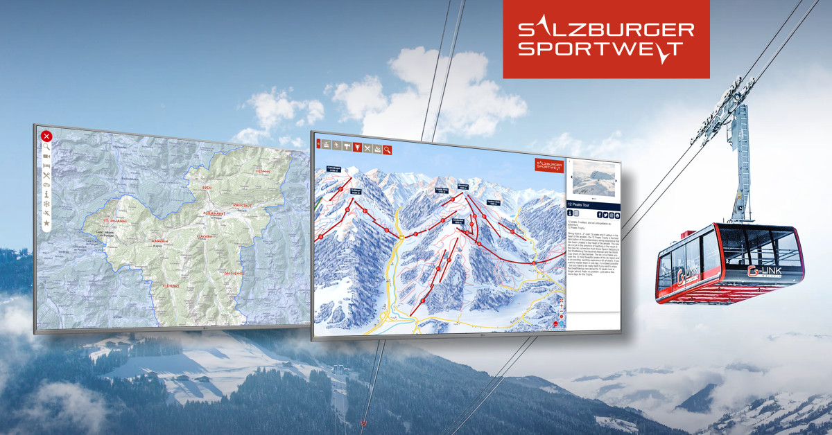 MAPSaaS and skimap for the Salzburger Sportwelt!