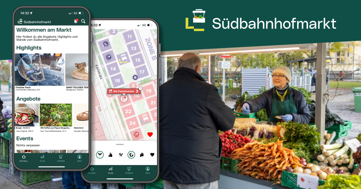 Linzer Südbahnhofmarkt App